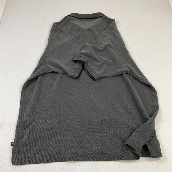 Tommy Bahama Mens Polo Shirt Gray Short Sleeve Stretch Collared Top Size Large * - Picture 10 of 12